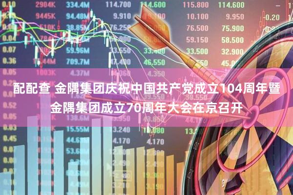 配配查 金隅集团庆祝中国共产党成立104周年暨金隅集团成立70周年大会在京召开