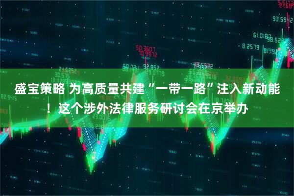盛宝策略 为高质量共建“一带一路”注入新动能！这个涉外法律服务研讨会在京举办