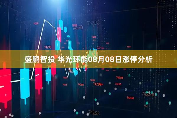盛鹏智投 华光环能08月08日涨停分析