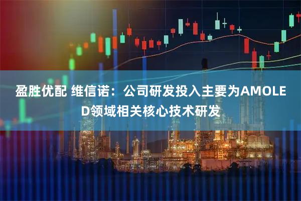 盈胜优配 维信诺:公司研发投入主要为AMOLED领域相关核心技术研发